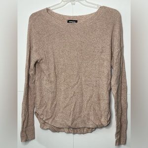 Express Women’s light pink Sweater. Size Large.